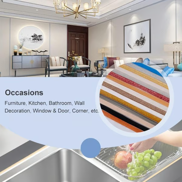 ¡OFERTA 2X1! Cinta decorativa autoadhesiva antimoho 6m